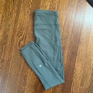 Green Lulu Leggings